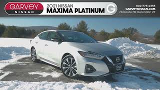 Garvey Nissan: 2021 Nissan Maxima Platinum