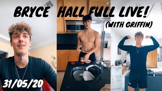 Bryce Hall TikTok live with Griffin Johnson 31\/05\/20