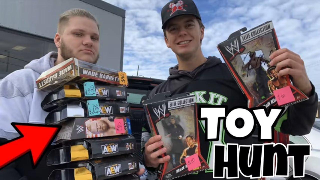 Massive WWE Toy CON Toy Hunt November 2022 YouTube