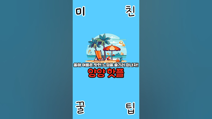 대한민국 여름 핫플 1위🔥ㅣ양양 핫플 6곳을 소개해 드립니다!