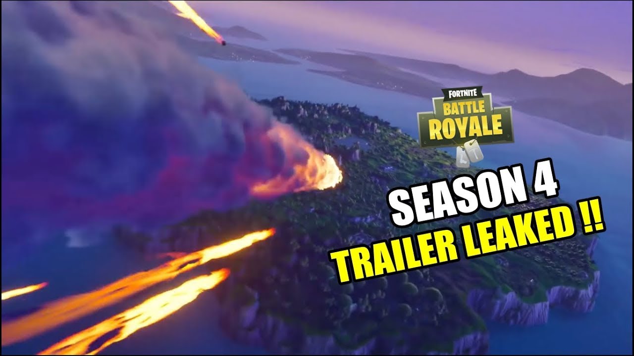 Fortnite Battle Royale - SEASON 4 - Cinematic Trailer LEAKED !! - YouTube