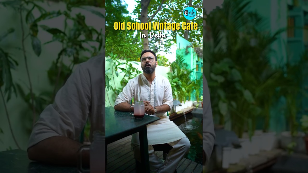 Old School Vintage Cafe In Delhi | Curly Tales 