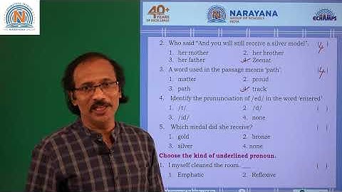 12TH AUG AP CLASS V ENGLISH REVISION ASSIGNMENT KEY