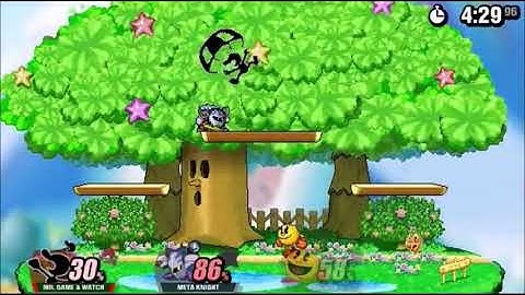 Super Smash Flash 2 (Classic Mode) (Mr Game & Watch)