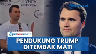 Detik-detik Aktivis Charlie Kirk Ditembak Mati, Darah Mengucur Deras di Leher: Anak Emas Trump