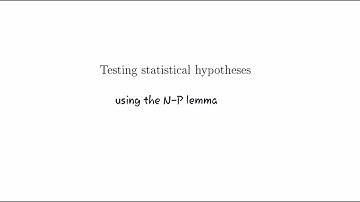 v052 stats625.5 using the N-P lemma