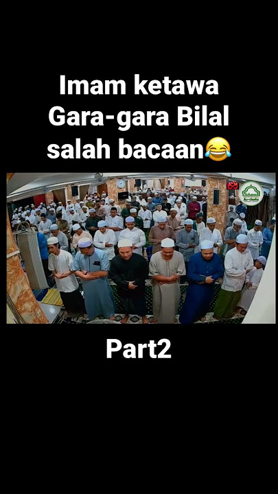 Imam tertawa gara-gara bilal salah bacaan😂 #shorts