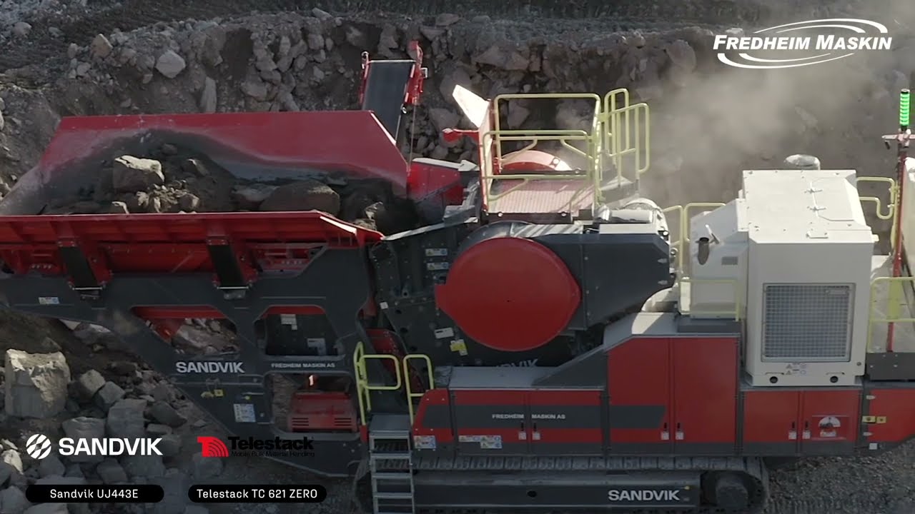 SANDVIK UJ443E. Lansering Fredheim Maskin - Oktoberdager 2023