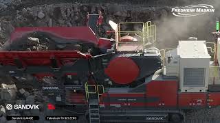 Sandvik Uj443E. Lansering Fredheim Maskin - Oktoberdager 2023