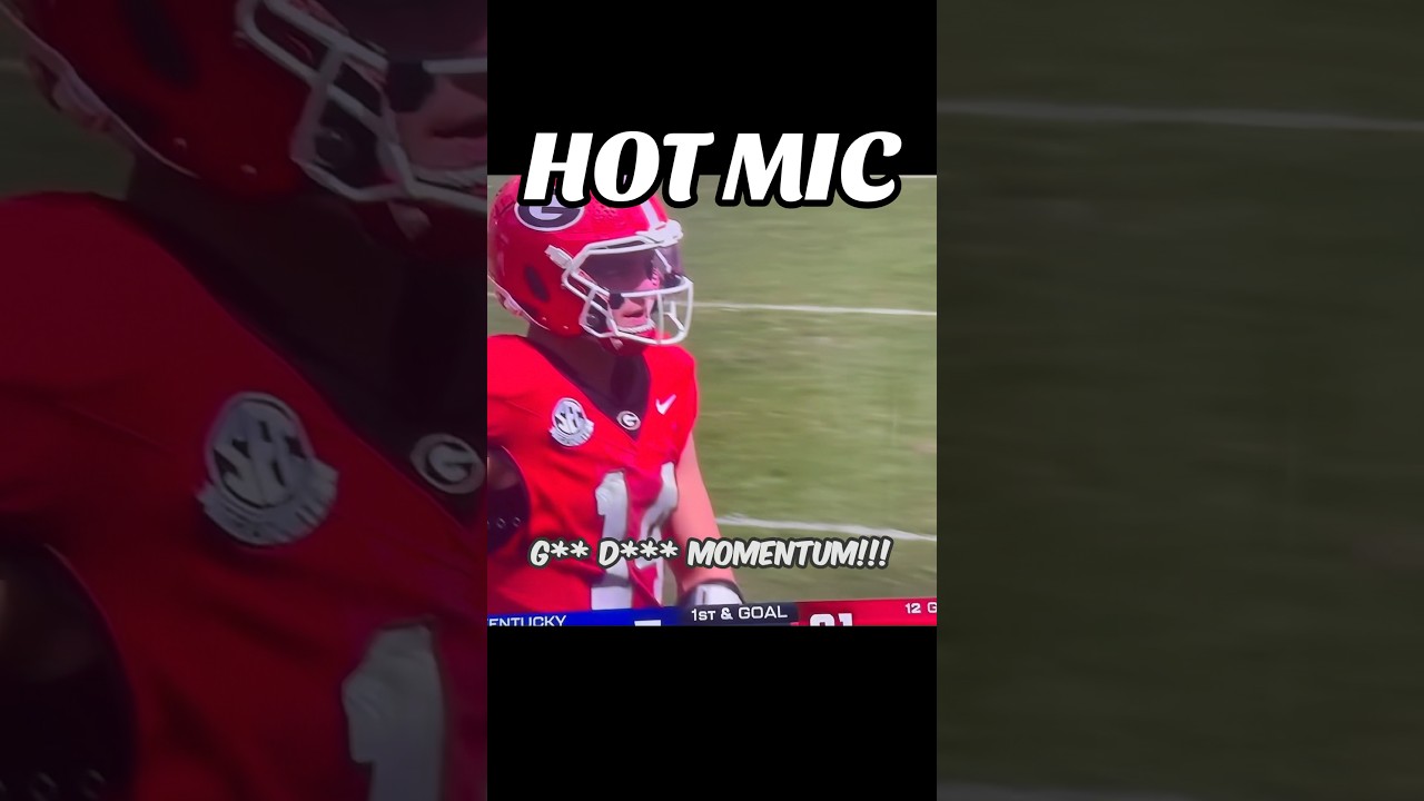 KIRBY SMART HOT MIC! $1 in the Swear Jar #cfb #collegefootball #GoDawgs