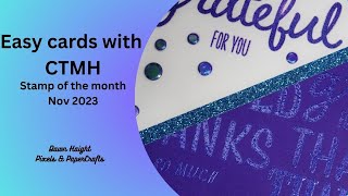 CTMH Nov 2023 Stamp of the Month [Pixels & PaperCrafts]