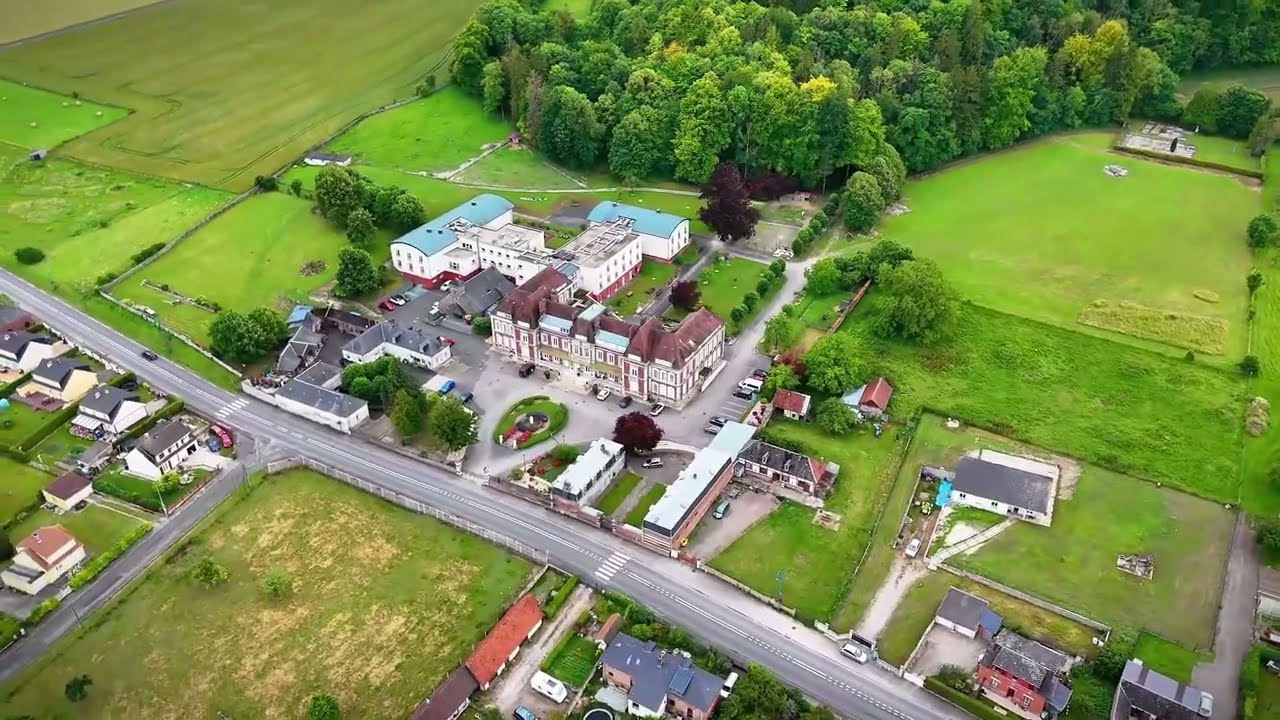 Ville Senart: Aerial Views of Cityscape and Nature