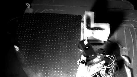 Flux-pinned Hinge on an Air Table