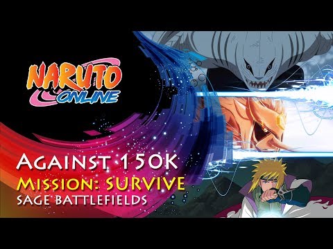 Naruto Online - Against 150K | Mission: SURVIVE | Sage Battlefields @AnimezisTV