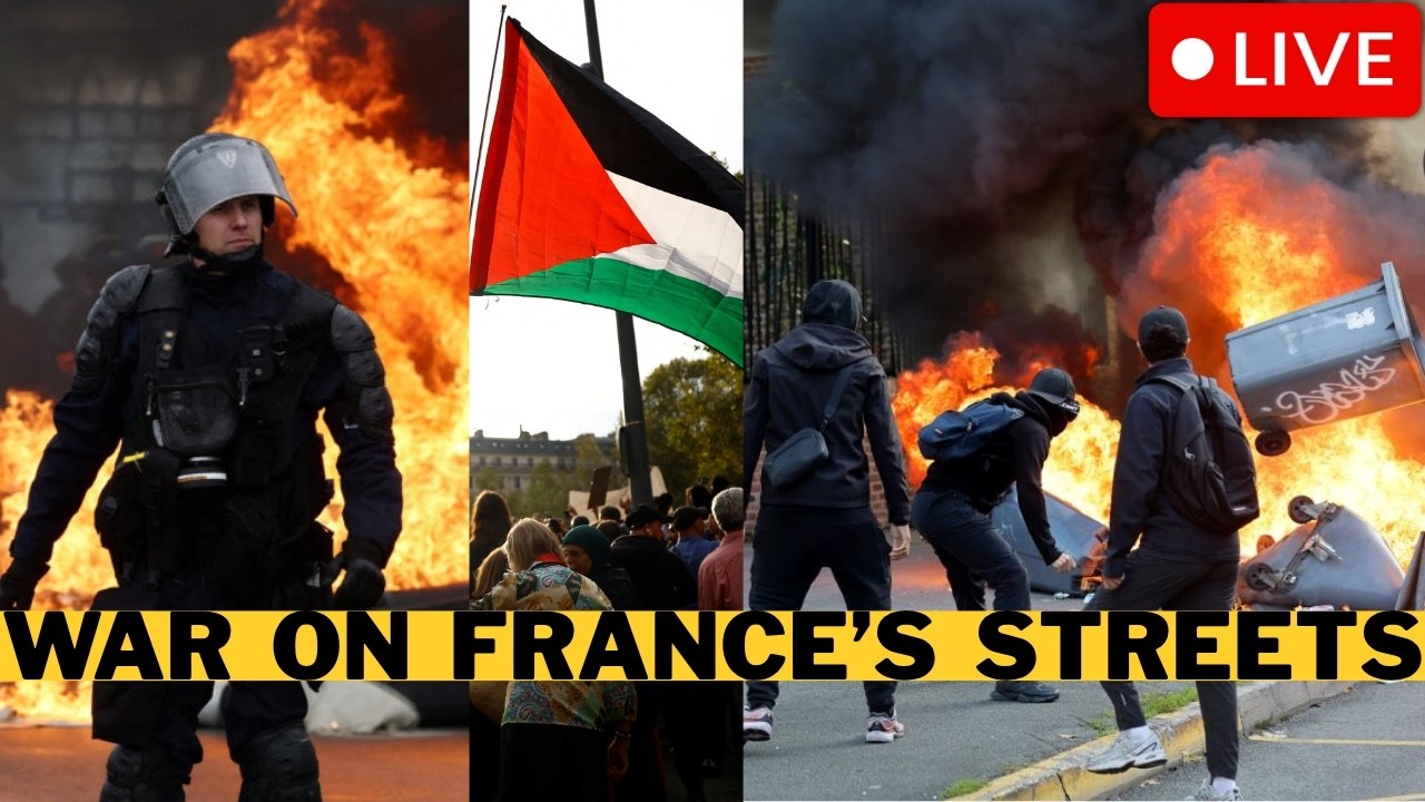 BREAKING: France BURNS As Migrants Launch Attack On French Cities