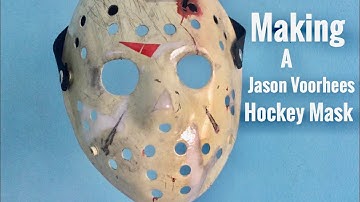Making A Friday The 13th part 4 jason hockey mask