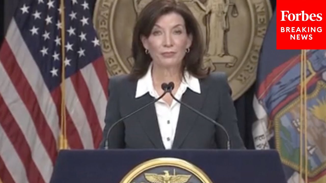 New York Gov. Kathy Hochul Speaks About Nursing Home Visitation Policy
