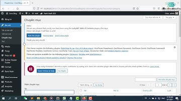 Cách xóa chuyên mục trong wordpress