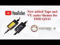 New added Tape and VU meter themes for FIIO QX13