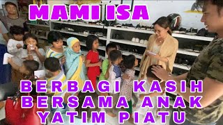 Mami Isa Berbagi Rezeki Bersama Anak Yatim Piatu Youtube
