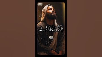 ❤️||وَٱذۡكُر رَّبَّكَ إِذَا نَسِیتَ||🖤 #محمود_الشحات_أنور #القران_الكريم #تلاوه_خاشعه #foryoupage