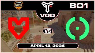 MOUZ NXT vs Clutchain (ScreaM) | Tipsport Conquest of Prague | #BO1 | @TrottahCS  [ #cs2 #vod ]