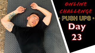 #PushUps Челендж День №23 | Тренування вдома | Віджимання + Бонус | Здорова нація | Здорова Країна