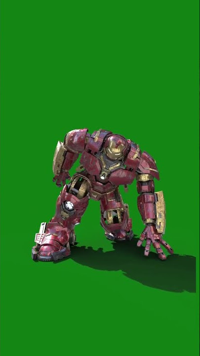 [Special Effects Works] #Green Screen Material #Iron Man #Anti-Hulk Armor