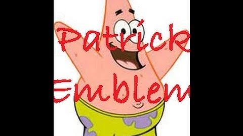Patrick Star - Black Ops 2 - Emblem Tutorial