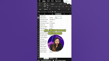 Excel Flash Fill Explained in 1 min 😍  #shorts #excel