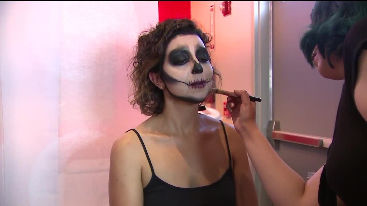 Dia De Los Muertos makeup tutorial - YouTube