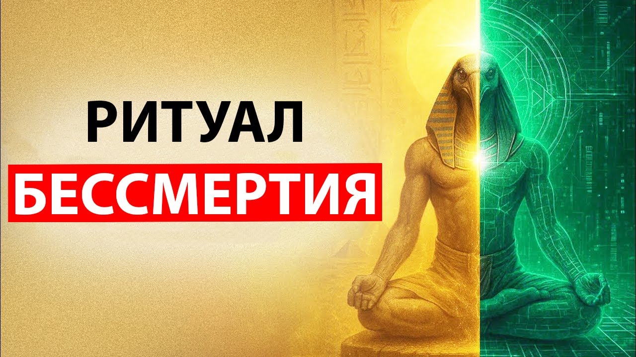 Запрещённый 7000-летний ритуал Тота для омоложения тела | Об этом знает лишь 1%