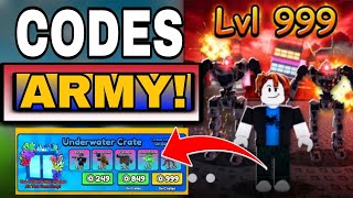 All* Secret *🎭Roll An Army! Codes | Codes for 🎭Roll An Army! Roblox  2026 screenshot 3