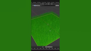 I Grew AMAZING Grass in Under 1 Minute in blender