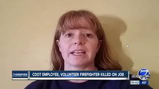 CDOT employee killed on I-70 frontage road