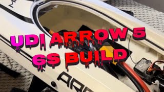 : UDI Arrow 5 flycolor 150 rocket 4074 2250kv rc boat