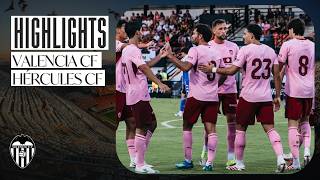VALENCIA CF 2β0 HΓRCULES CF | HIGHLIGHTS OF THE 2026β2027 PRE-SEASON FRIENDLY MATCH