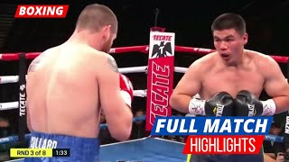 FIGHT HIGHLIGHTS - BEKTEMIR MELIKUZIEV VS CLAY COLLARD - KNOCKOUT, FULL FIGHT TKO