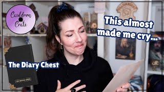 Unboxing CAULDRON CRATE: Diary Chest📔| New Harry Potter Box