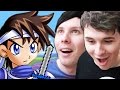 14 YEAR OLD PHIL’S GAME - Dan and Phil Play: The Mark Of Oxin!