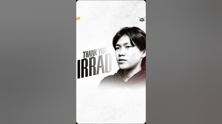 GOODBYE IRRAD #rrqirrad#teamrrq#rrqhoshi#rrqkingdom#mplid#mobilelegends#rrqap#mpl
