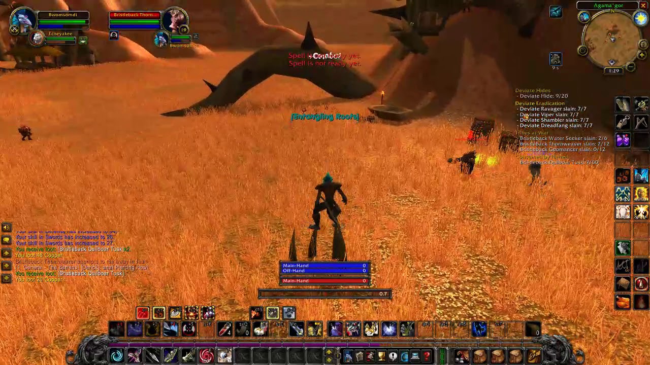 Vanilla Wow Quest Tribes At War Consumed By Hatred Youtube