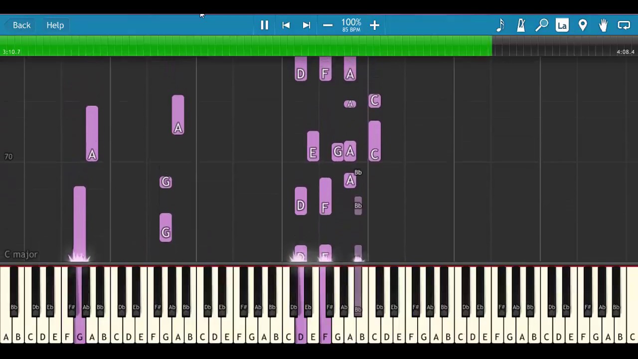 Negeri Di Awan Katon Bagaskara Piano Tutorial Youtube