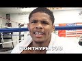 SHAKUR STEVENSON KEEPS IT 100 ON GERVONTA DAVIS KNOCKING OUT SANTA CRUZ & FUTURE "NO BACKDOWN" CLASH