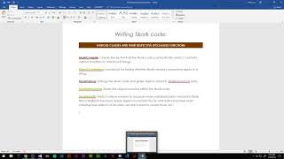 Famous Skork: Valid Identifiers & Storing Them Profile