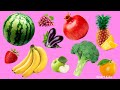 Learn names Tropical Fruits and Vegetables in English | Learning Tropical Fruits&amp;Vegetables for Kids