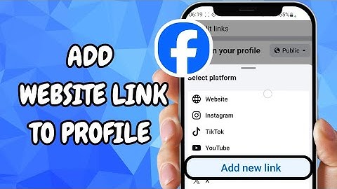 How To Add Website Link To Your Facebook Profile - (EASY GUIDE)