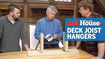 How to Replace a Deck Joist Hanger | Ask This Old House