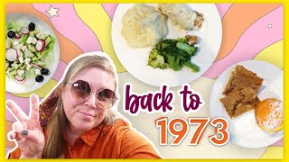 ✨ 1970s VINTAGE COOKING! A COMPLETE 1973 MEAL @JenChapin