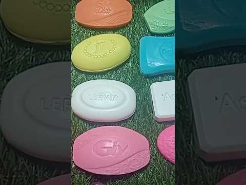 Unboxing international soap | Satisfying video | Jabón Relajante ASMR | Sabonete Relaxante | ASMR 石鹸